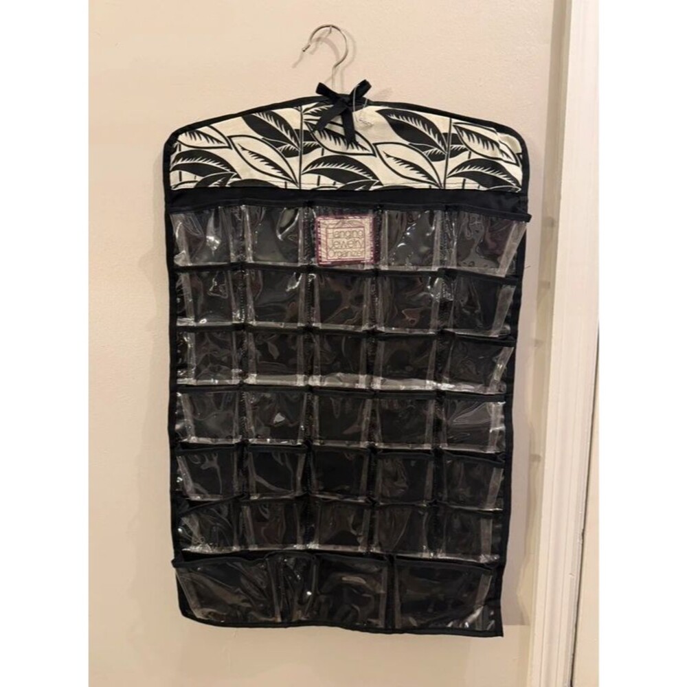 Brand New Black and White Hanging Jewelry Organizer